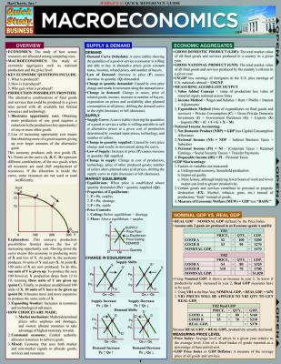 9781423202868 Macroeconomics Study Chart