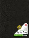 661670904427 Pentalic Sketch Book: Hardbound 11"X8.5" Black