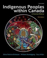 Indigenous Peoples Within Canada: Ebook (180 Day Access)